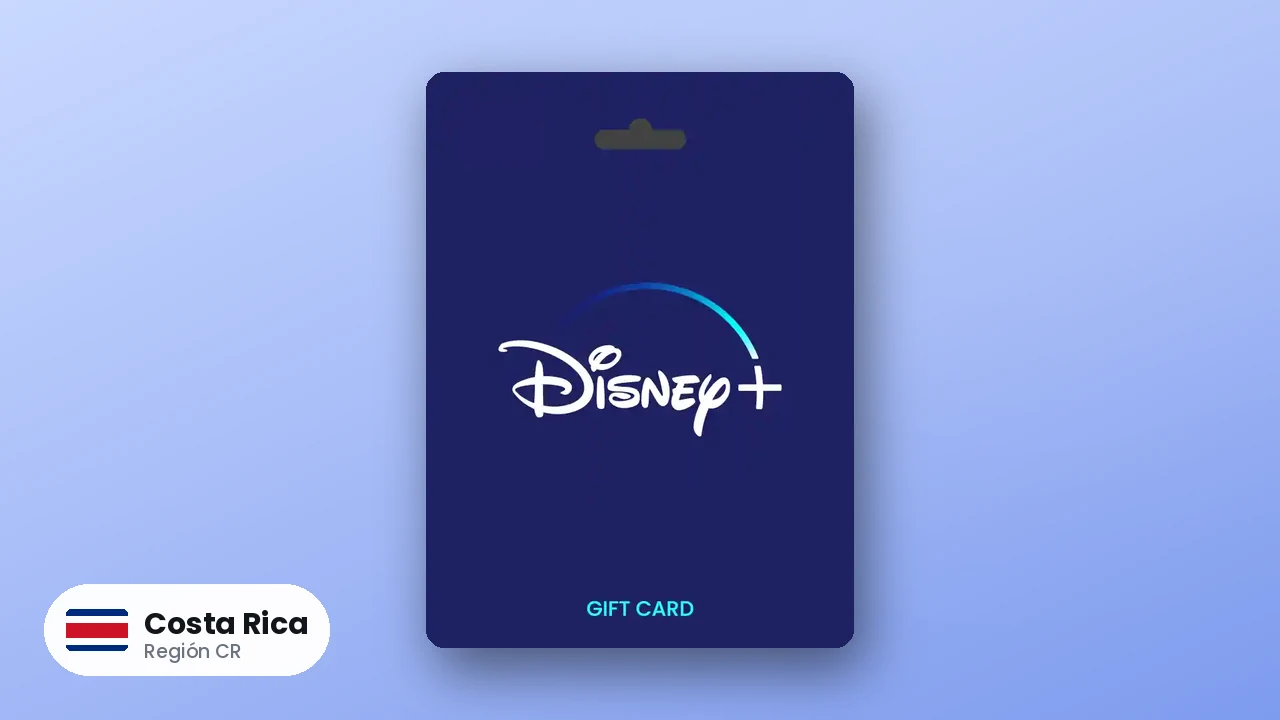 Disney+ Gift Card Costa Rica — código región CR
